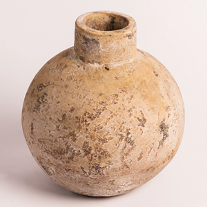 Mini Clay Pottery Makay Bola 25cm <b>Cube</b> - Product Image 1