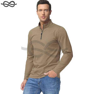 Suéteres Casuales de Hombre, Corte Ajustado, Manga Larga, Tejido de Punto, Cuello Alto con Cierre, Transpirables, Cómodos para Uso Diario en Invierno - Product Image 2