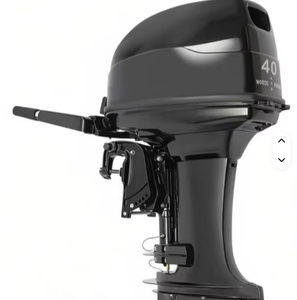 Moteur hors-bord 2 temps 40 CV neuf, robuste, pour bateau de pêche, arbre long, diesel - Product Image 3