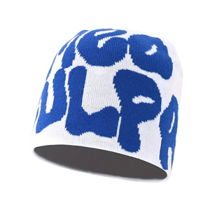 Chapeau beanie ample de qualité supérieure, respirant, imperméable, prêt pour les voyages, design en tricot doux pour un style urbain moderne - Product Image 4