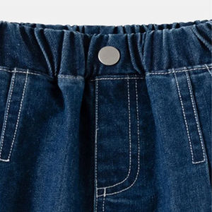 Nuevo Top Venta caliente 100% algodón azul corto elástico para mujer con estilo recto, corto de mezclilla para mujer, alta calidad Premium - Product Image 4