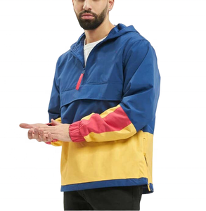 Chaqueta cortavientos para hombre de alta calidad al por mayor 2024 con logotipo personalizado para exteriores, resistente al viento, impermeable, informal, con cremallera para otoño - Product Image 2