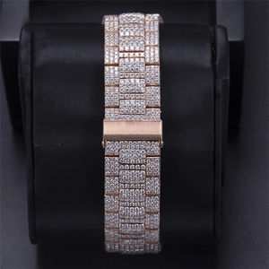 Premium Quality Iced Out VVS Clarity Leb Grown Studded Diamond <b>Watch</b> Dial Full White <b>Watch</b> Wrist <b>Watches</b> at <b>Cheap</b> Price - Product Image 6