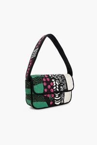 Seed Bead Tote Mochilas Beadwork Bolsos de hombro Bolsos de noche con cuentas Seed Bead Crossbody Mochilas - Product Image 4