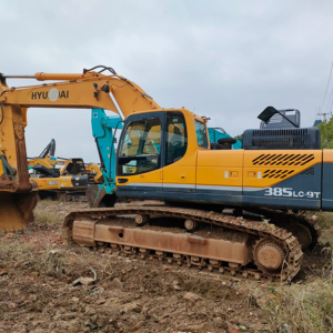 Excavadora de Orugas Usada Hyundai R385LC-9T, 38 Toneladas, Modelo 2020, Alta Calidad, Buen Estado, Precio de Fábrica, con Motor y Cojinete de Motor - Product Image 1