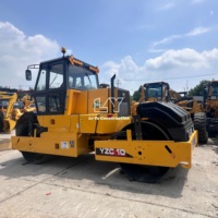 Rouleau compresseur vibrant Offre Spéciale YZC10 utilisé bonne condition de travail noyau de rouleau à Double tambour solide comprenant un moteur