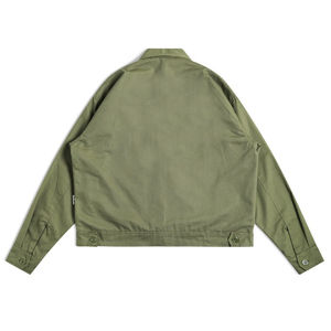 Usine Directe Personnalisable Vintage Toile Vestes Respirant Coton Polyester pour Printemps Hiver Mode Street Wear Outwear - Product Image 6