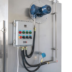 Four de séchage à air chaud de précision à haute température antidéflagrant séchoir à circulation four de séchage de poudre de séchage <span class=keywords><strong>avec</strong></span> chariot à roues - Product Image 4