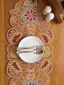 Chemin de table perlé: centre de table multicolore scintillant - Product Image 2