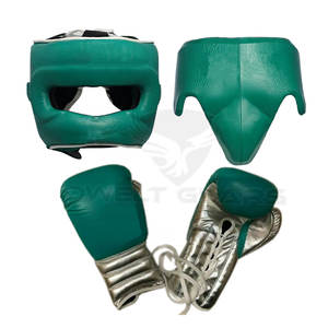 Vente en gros, gants de boxe MMA, ensemble de sparring, cuir PU, couleur et logo personnalisés, protection sportive pour les arts martiaux - Product Image 1