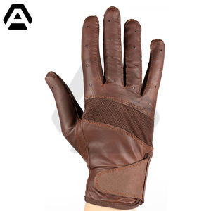 ถุงมือขี่ม้ามาใหม่ถุงมือหนังพรีเมี่ยมถุงมือขับขี่สบายและระบายอากาศได้ดีจากอุตสาหกรรมที่น่าตื่นตาตื่นใจ - Product Image 2