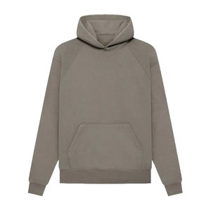 Sweat-shirts et pulls à capuche pour hommes, style confortable, hiver, vintage, surdimensionné, uni, 100% coton, couleur jaune - Product Image 3