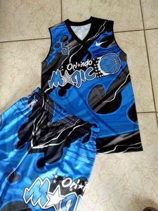 Ensemble short de basket-ball camouflage unisexe nouveau design numérique Sublimation imprimé taille XS logo personnalisé vêtements de sport pour adultes - Product Image 4