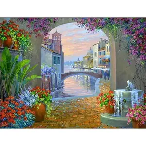 Mikki Senkarik Arte Mediterráneo, Accesorio de Azulejo Decorativo y Acento, para Decoración - Product Image 1