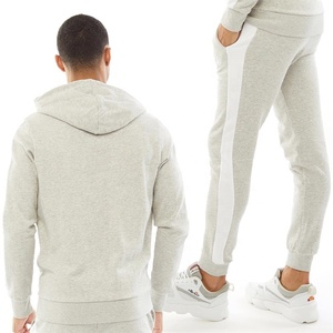 Trajes deportivos de Fitness personalizados de calidad superior para hombre, Conjunto de sudadera con capucha y Jogger, chándal de dos piezas - Product Image 5