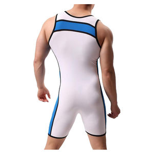New Arrival Spandex Polyester Wrestling Wear <b>Men</b> Wrestling <b>Singlet</b> Quick Dry Customized Wrestling <b>Singlet</b> - Product Image 2