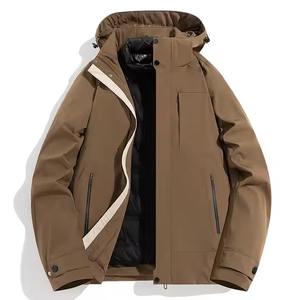 Ropa con logotipo personalizado Chaqueta de hombre a prueba de viento Otoño Chaqueta informal de manga larga Abrigo Chaqueta bomber - Product Image 5