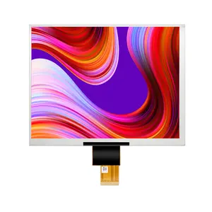 شاشة lcd مقاس 8 بوصة IPS ، LVDS ، luminance lcd * ، شاشة tft بدقة