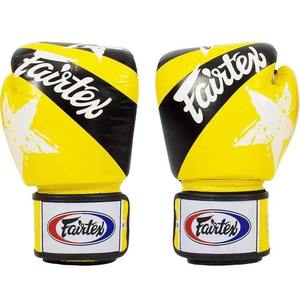 ถุงมือชกมวย Fairtex คุณภาพพรีเมียม หนังวัวแท้ ถุงมือมวยไทย Fairtex สำหรับฝึกซ้อม ผลิตตามสั่ง อุปกรณ์ต่อสู้ Fairtex - Product Image 2