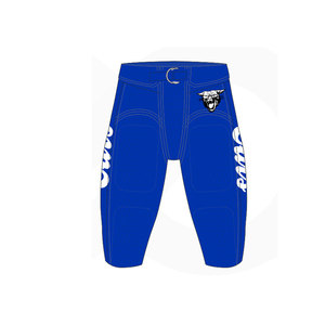 tackle twill american football uniform Sublimation Integrated American Football <b>Pants</b> with <b>Pads</b> - Product Image 5