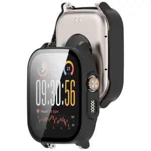 <span class=keywords><strong>Película</strong></span> de vidrio templado para Realme Watch 5, funda protectora de PC dura, carcasa antiarañazos, protector de pantalla para Realme 5, accesorio - Product Image 6