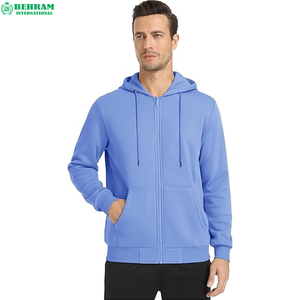 Heavy Weight Cotton Fleece Winter Casual Zipper <b>Hoodie</b> Unisex Streetwear Custom Logo Breathable Quick Dry <b>Zip</b>-<b>Up</b> <b>Hoodie</b> - Product Image 3