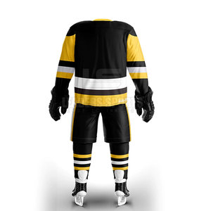 Uniforme de equipo deportivo para practicar, Jersey de Hockey sobre hielo 100% poliéster, personalizado, de calidad superior - Product Image 6