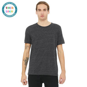 Camiseta personalizada de algodón y poliéster para mujer, Camiseta con estampado de cuello personalizado - Product Image 1