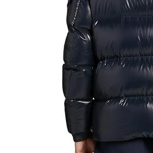 Venta al por mayor de chaqueta Parka de verano para hombres y mujeres, chaqueta acolchada informal a prueba de viento con cuello levantado fabricada con tela de lona - Product Image 4