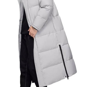 Veste d'hiver personnalisée pour hommes col montant imperméable bouffant à bulles épaisses streetwear chaud avec fermeture à glissière manteaux grande taille - Product Image 5