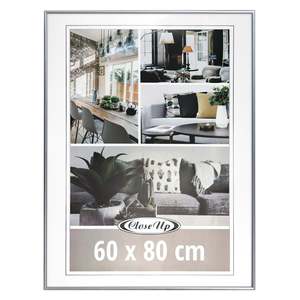 กรอบรูปพลาสติกสีเงิน ขนาด 60 x 80 ซม. พร้อมขาตั้งโชว์โปสเตอร์ - Product Image 2
