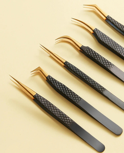แหนบต่อขนตา Diamond Grip สแตนเลสอย่างดี ทนทาน รับผลิตแบรนด์ส่วนตัว ขายดีที่สุด - Product Image 5