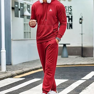 Haute qualité hommes coupe régulière 100% coton respirant écologique hiver survêtements Jogging porter des options de taille plus - Product Image 3