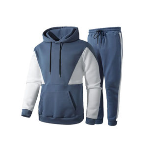 Conjuntos Deportivos Personalizados al por Mayor, Ropa Deportiva de Dos Piezas, Transpirable, Informal, Chándal, Ropa Deportiva para Hombre, Conjunto de Jogger - Product Image 1