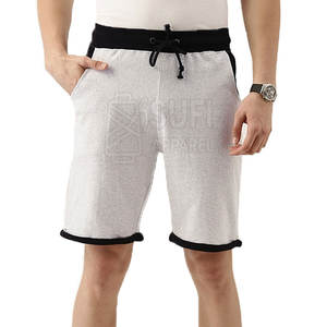 Pantalones Cortos de Estilo Casual Elegante, Color Sólido, 100% Algodón, Transpirables, de Secado Rápido, Personalizables, Pantalones Cortos para Hombre con Logotipo Personalizado - Product Image 1