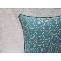 Nuevo último estilo logotipo personalizado sofá de lujo lavado funda de almohada de algodón egipcio para el hogar