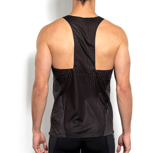Meilleurs hommes personnalisés Gym débardeurs respirant entraînement Stringer Fitness maillots de gros pour les gars de musculation et d'entraînement de gymnastique - Product Image 4