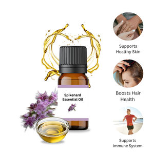 Fournisseur direct d'usine, vente en gros d'huile essentielle de spikenard 100% pure, certifiée GMP, de provenance népalaise, distillée à la vapeur, pour usage industriel - Product Image 3