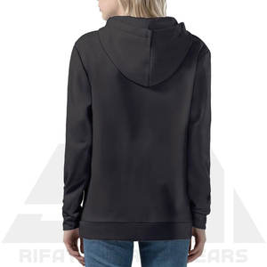Sudadera con Capucha Premium de Algodón Terry para Mujer, con Estampado Gráfico Invernal, Gruesa, con Múltiples Bolsillos, Logotipo Frontal, Fácil Cuidado - Product Image 4