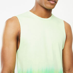 Camiseta sin Mangas Personalizada para Hombre, Talla XL, de Poliéster/Algodón, de Alta Calidad, Transpirable, Tejida, para Gimnasio, Informal, Ecológica, de Secado Rápido - Product Image 4