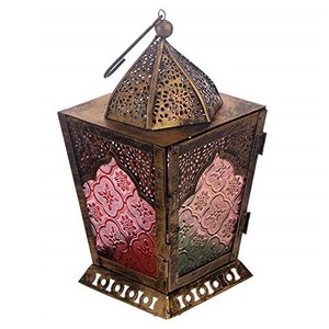 Linterna marroquí de forma personalizada, diseño tradicional hecho a mano, superventas, nueva linterna de Metal de lujo - Product Image 1