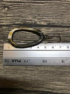 ต่างหูเขาควายสำหรับเด็กผู้หญิง ต่างหูผู้หญิง เครื่องประดับเขาธรรมชาติสำหรับผู้หญิง คุณภาพสูง - Product Image 4