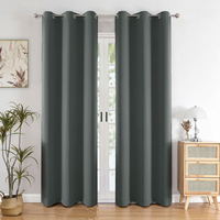 Rideaux occultants de luxe modernes pour salon, écologiques, insonorisants, sur mesure, 100 % coton, motif vague, vente en gros