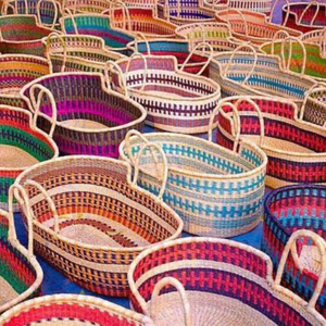 Cuna para bebé recién nacido con colchón Cesta de Moisés de algas marinas hecha a mano Cama de cuna ecológica Ideal para dormir y fotografía - Product Image 5