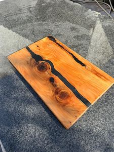 Planche à découper et plateau de service en bois Forme rectangulaire durable 12mm d'épaisseur - Product Image 2