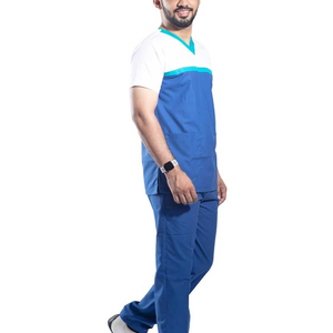 Ensemble d'uniformes médicaux unisexes légers, meilleur matériau, vente chaude, tendance, disponible en prix de gros, ensemble d'uniformes médicaux - Product Image 3