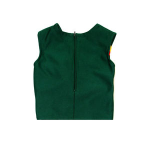 Personalizado porristas para la venta en línea disfraz hecho sin mangas animadora uniforme impresión porristas uniforme - Product Image 3