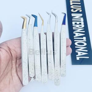 Pinzas para pestañas Premium, herramientas para pestañas perfectas de grado profesional de alta dureza hechas en Pakistán, la mejor calidad para uso en salón - Product Image 6