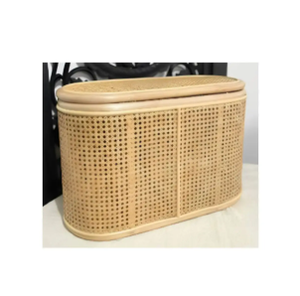 Installation debout de sangle de combinaison de panier en rotin ovale fabriqué à la main de la meilleure qualité d'Indonésie - Product Image 2