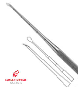 Raspador de doble punta Cottle Daniel, instrumento quirúrgico ORL de acero inoxidable de grado médico, herramienta de disección de precisión - Product Image 2